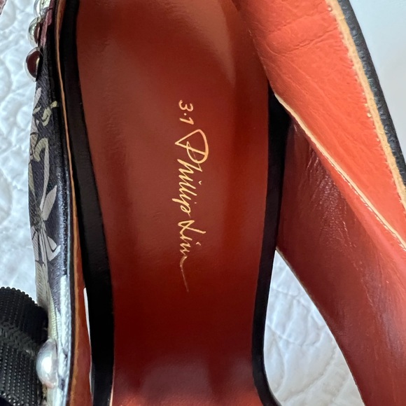 3.1 Phillip Lim Floral Patsy Studded Sandals - Picture 10 of 10